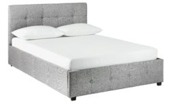 Hygena Eros Grey Ottoman Bed Frame - Double.